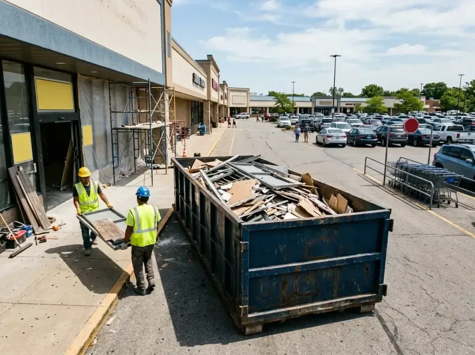 retail-store-renovation-debris-003 — frequently asked questions, Roll-off Dumpster Rentals in Justice, IL